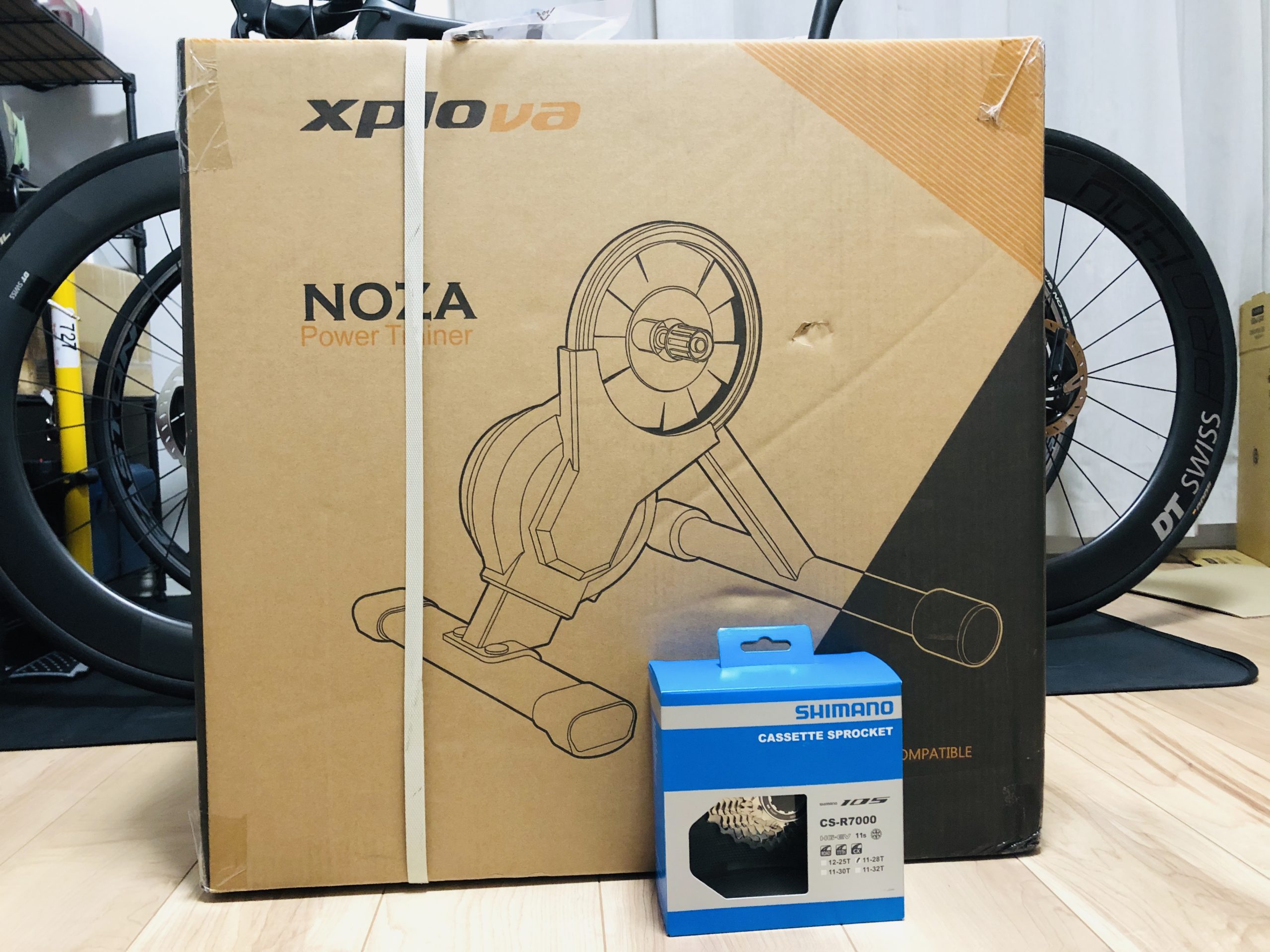 Xplova NOZA スマートトレーナーで自宅トレーニング - 134cycle